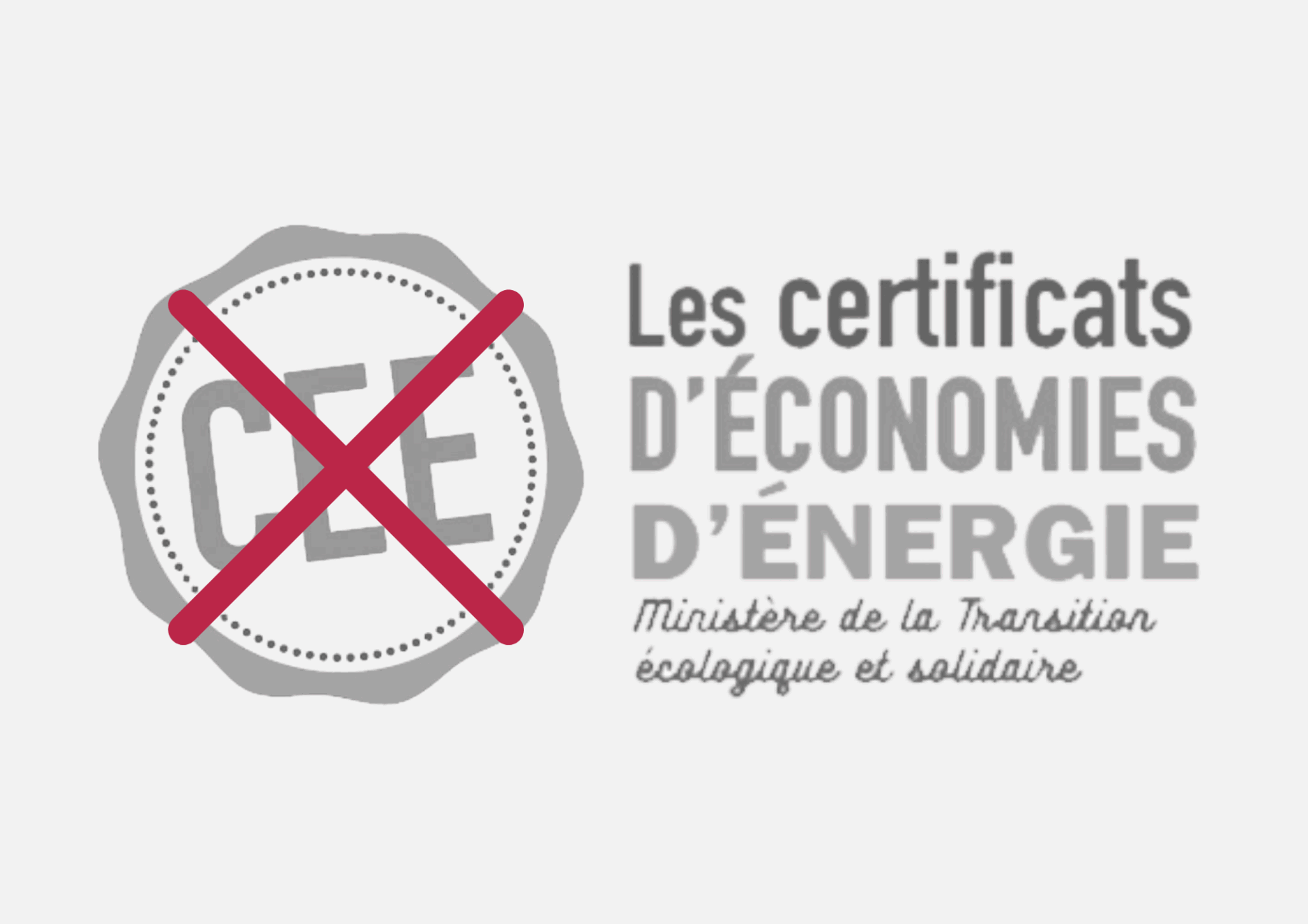 Suppression des fiches CEE
